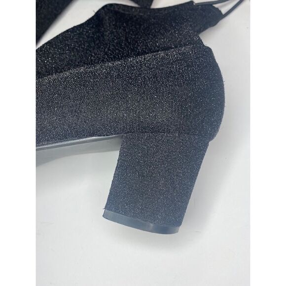 RESERVED Women's Shiny Boots-Socks  Size 8,5 - Picture 4 of 5